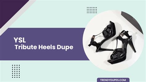 ysl heels dupe|ysl dupe tribute heels.